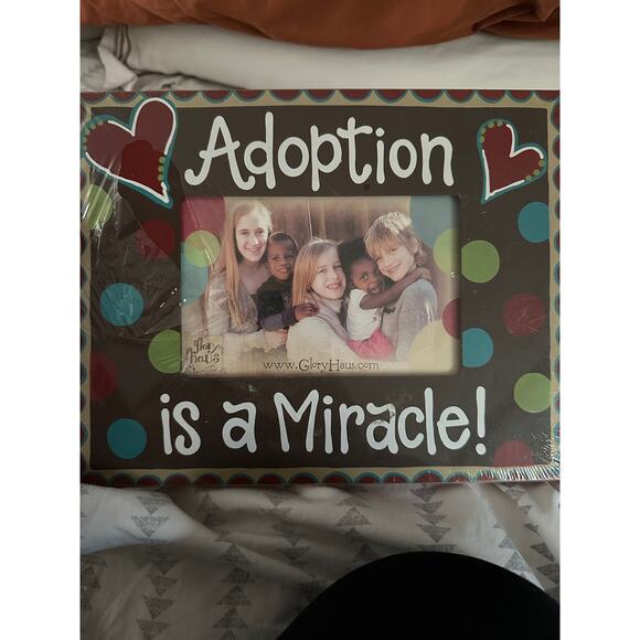 Adoption is a Miracle frame - Picture 2 of 4